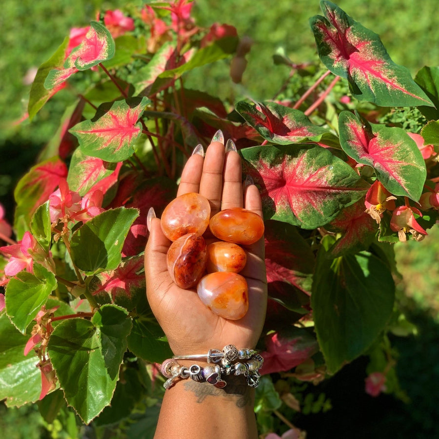 Tumbled Carnelian