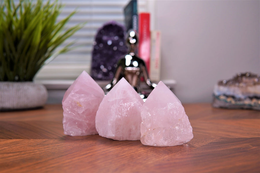 Rose Quartz Polished Point