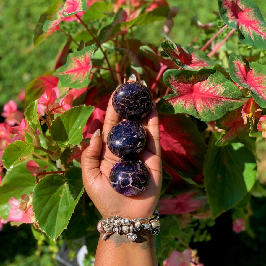 Moroccan Amethyst Palm Stone