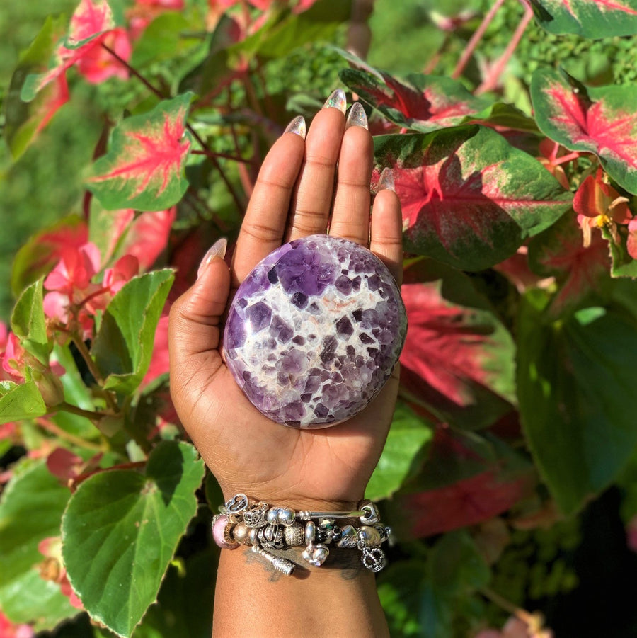 Moroccan Amethyst Palm Stone