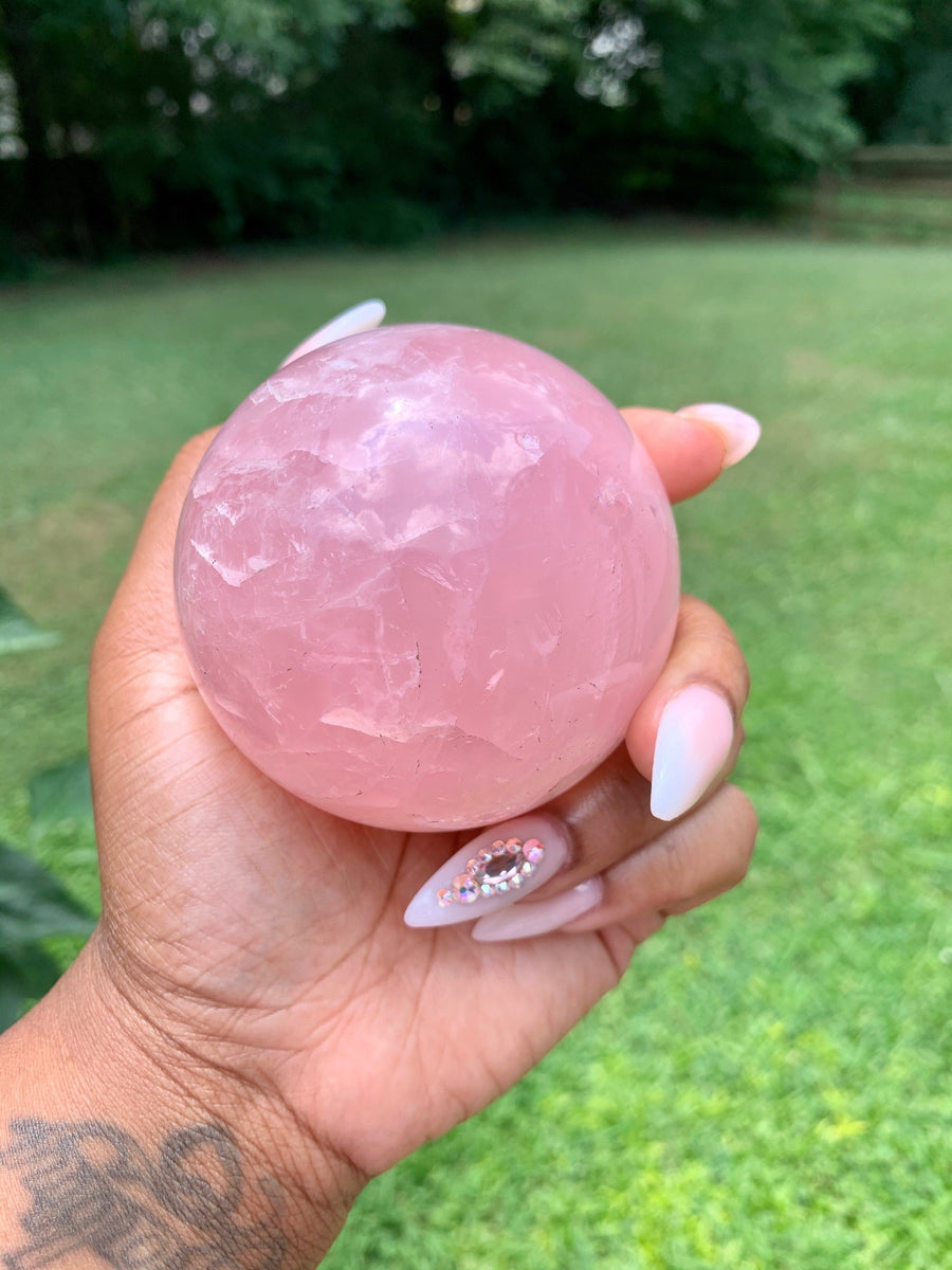 Rose Quartz Sphere